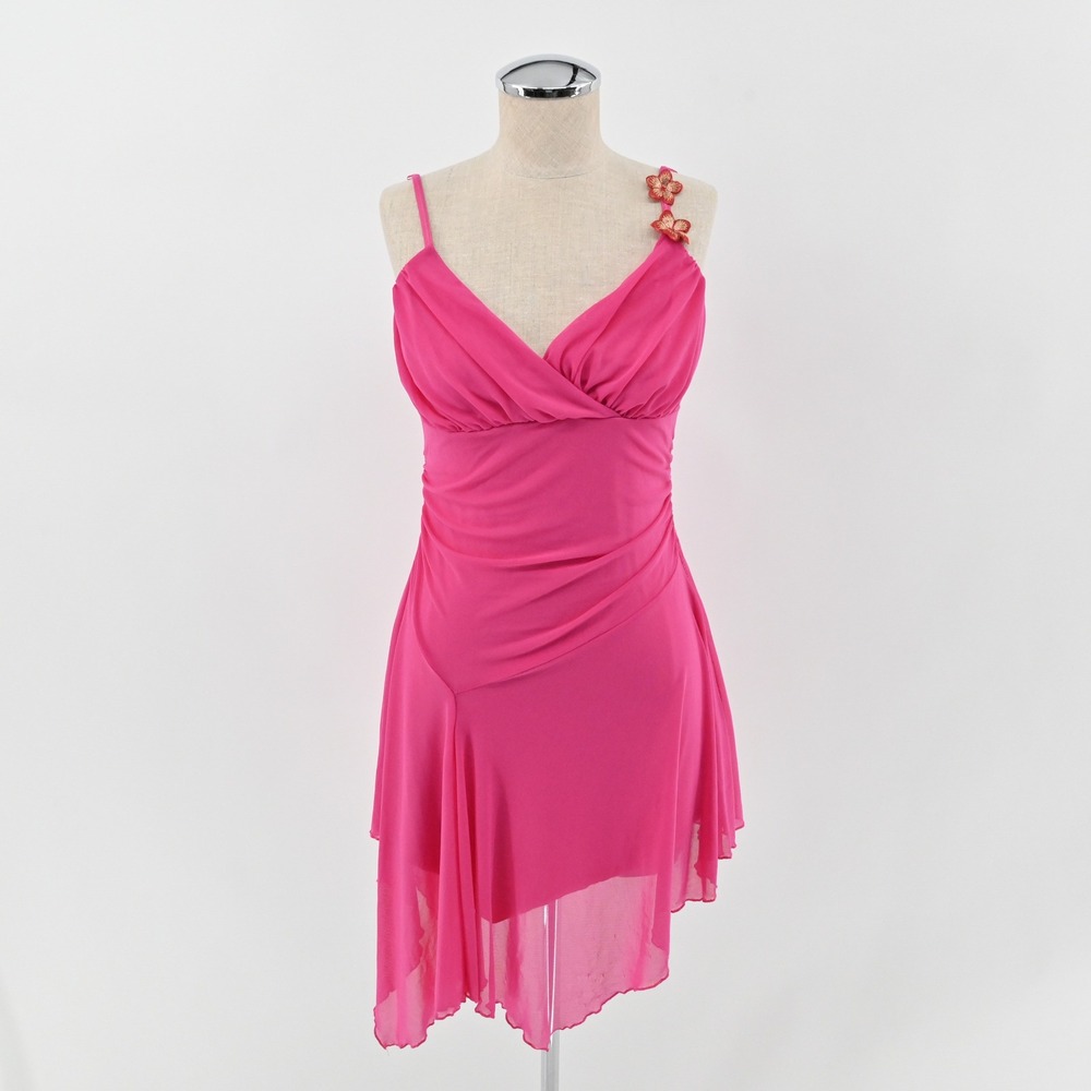 Dolls Killโ Delias Mermaid Kisses Mini Dress Size L Pink Asymmetrical Going Out